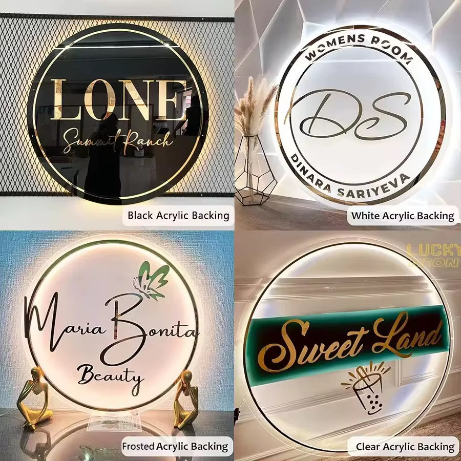 Studio Acrylic Signs